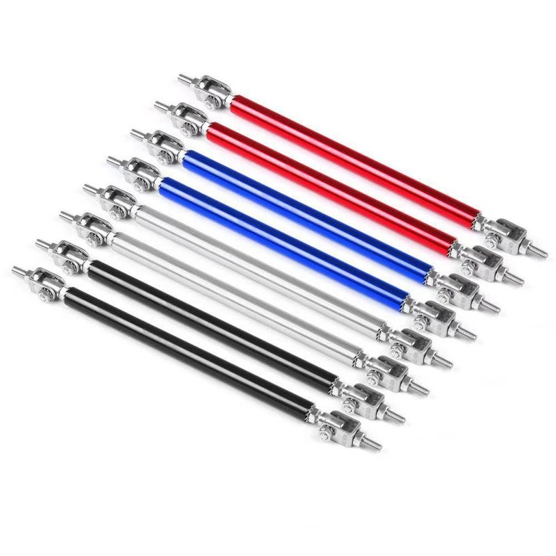 Car Large Enclosed Stainless Steel Tie Rod Telescopic Lift Rod Front And Rear Bars Fixed Front Lip Rear Shovel Adjustable Racing Tie Rod - Image 2